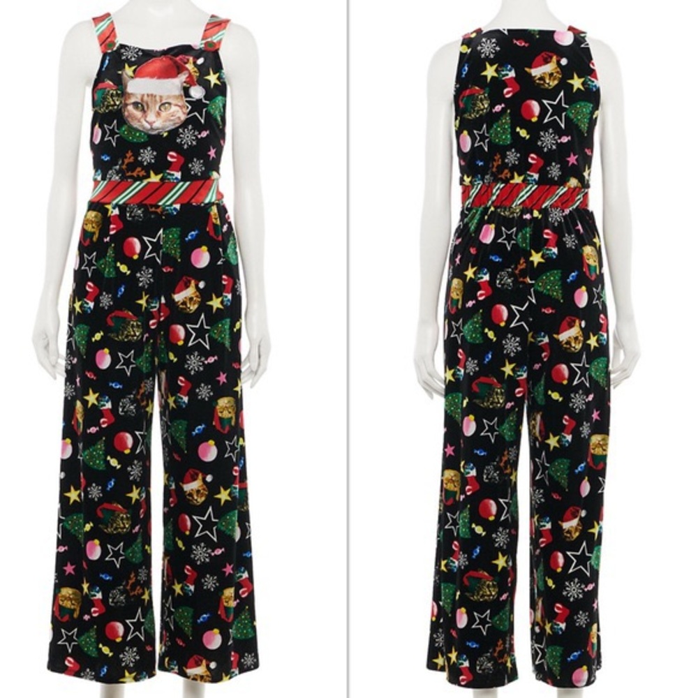 ISO | Target Eyeshadow | Ugly Cat Jumpsuit | Small